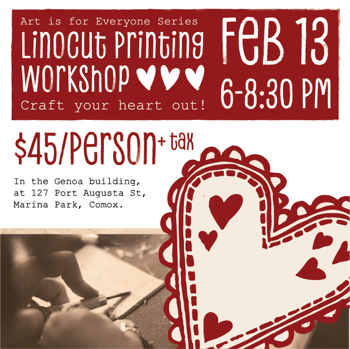 Art is for Everyone: Linocut Printing Workshop